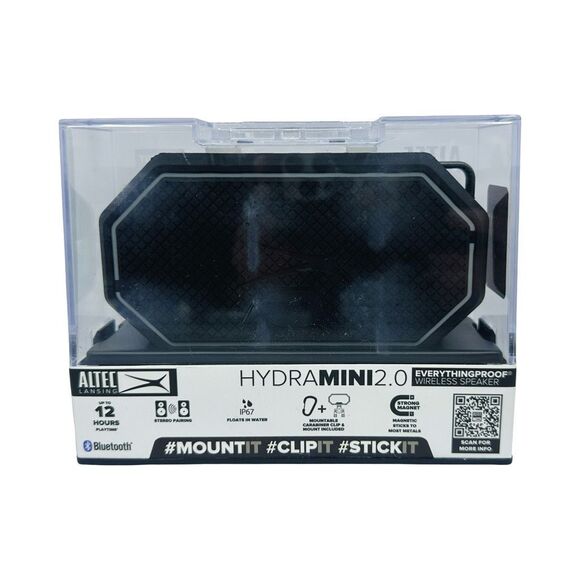 Altec Lansing HydraMini 2.0 Waterproof Speaker - Black - Picture 3 of 3